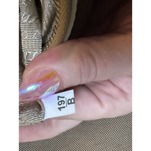 Authentic Prada Canvas and Leather Shoulder/Crossbody Bag - 197/B - Picture 9 of 10